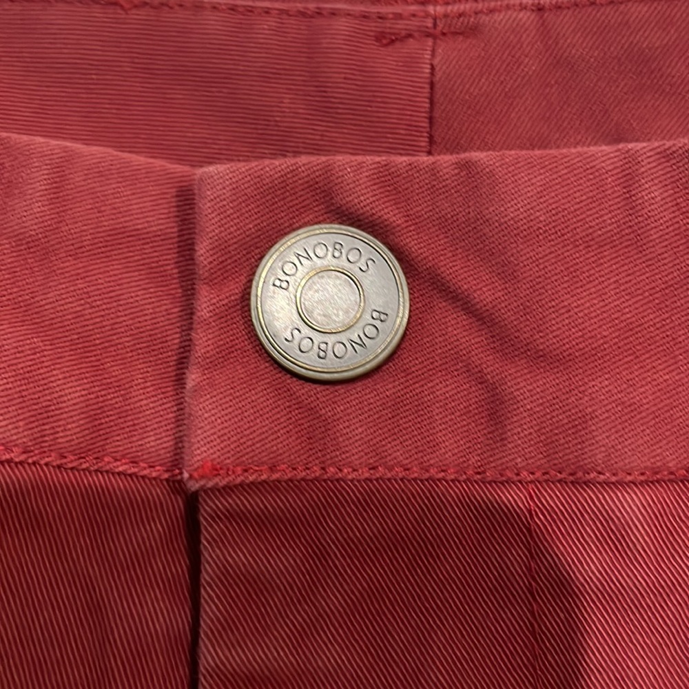 Bonobos Red Pants - Picture 5 of 6